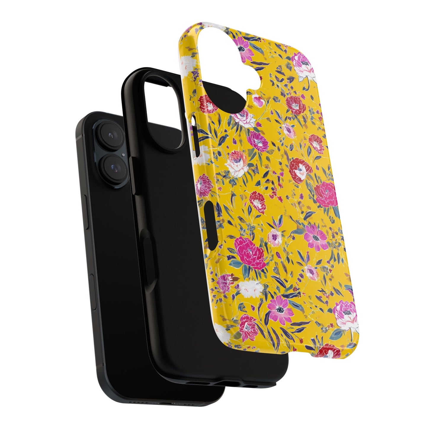 Floral 01 (iPhone X - iPhone 17 Pro Max) [TOUGH CASE]