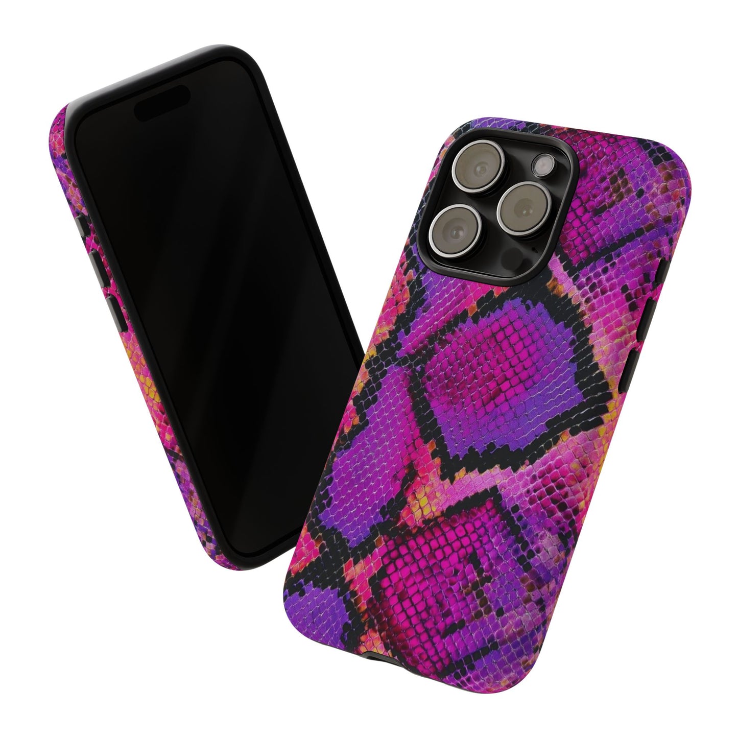 Purple Pink Snake Skin [TOUGH CASE]