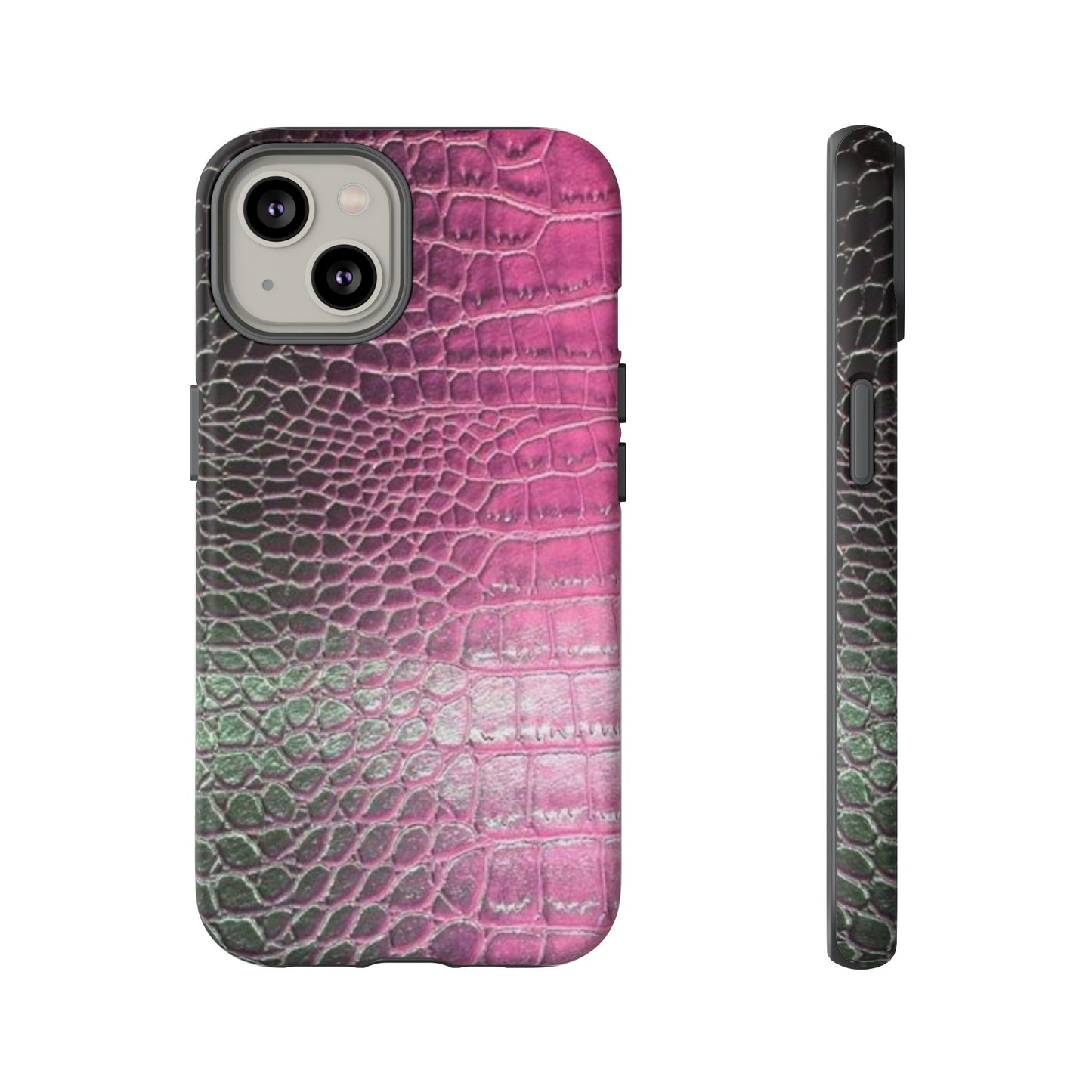 Purple Crocodile Leather [TOUGH CASE]