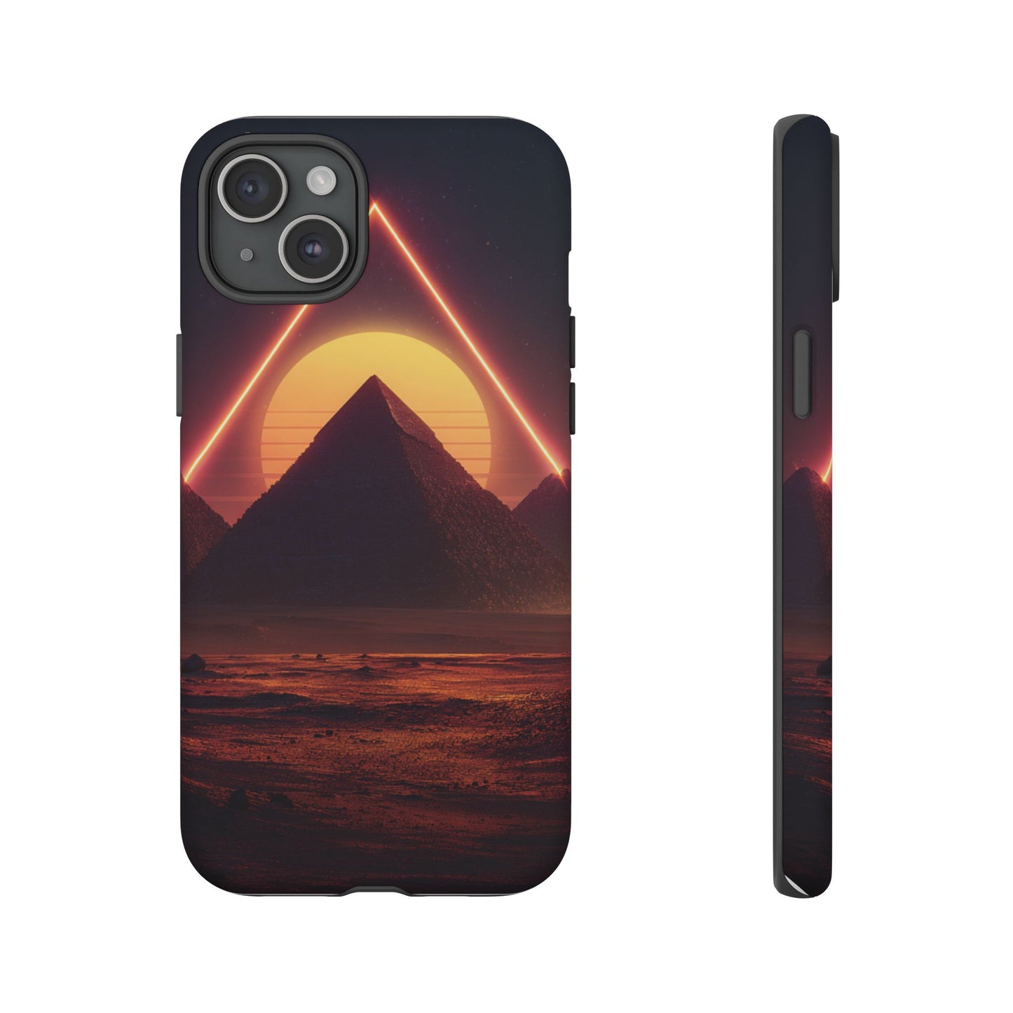 Retro Pyramid Sunset [TOUGH CASE]