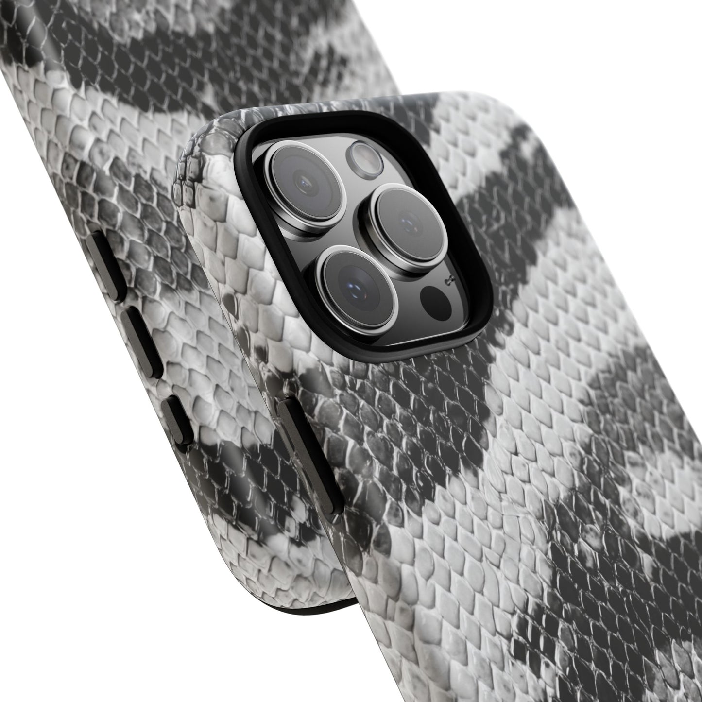 Black & White Snakeskin [TOUGH CASE]