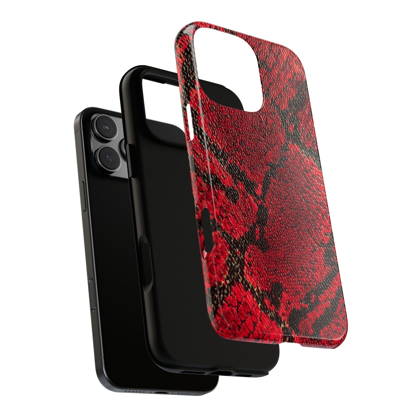 Red Snake Skin [TOUGH CASE]