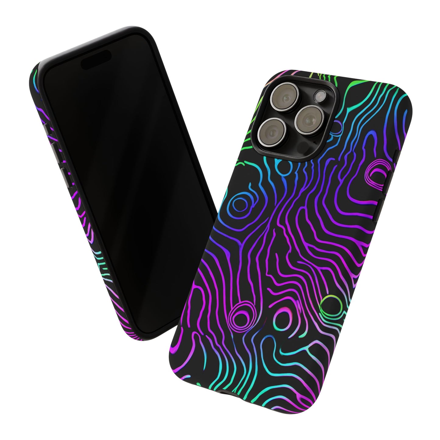 Topographic (iPhone X - iPhone 17 Pro Max) [TOUGH CASE]