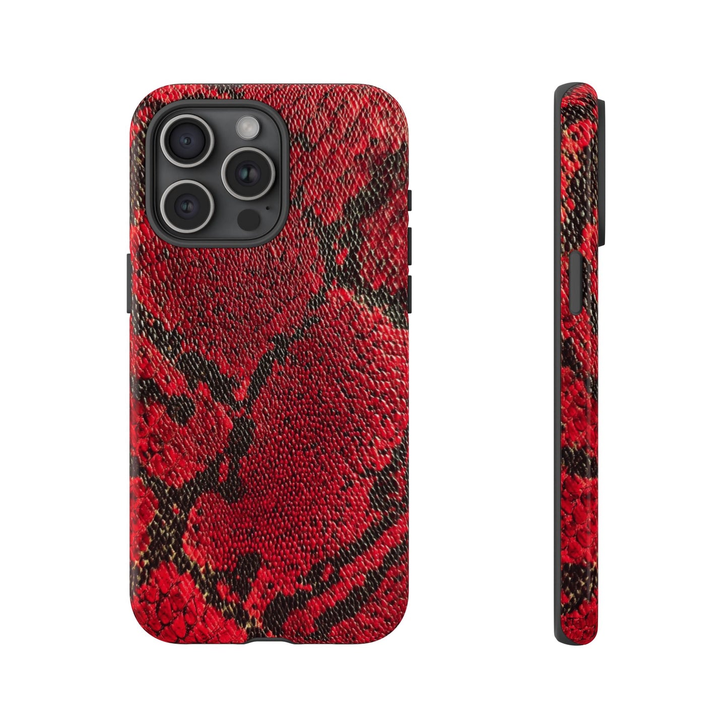 Red Snake Skin [TOUGH CASE]