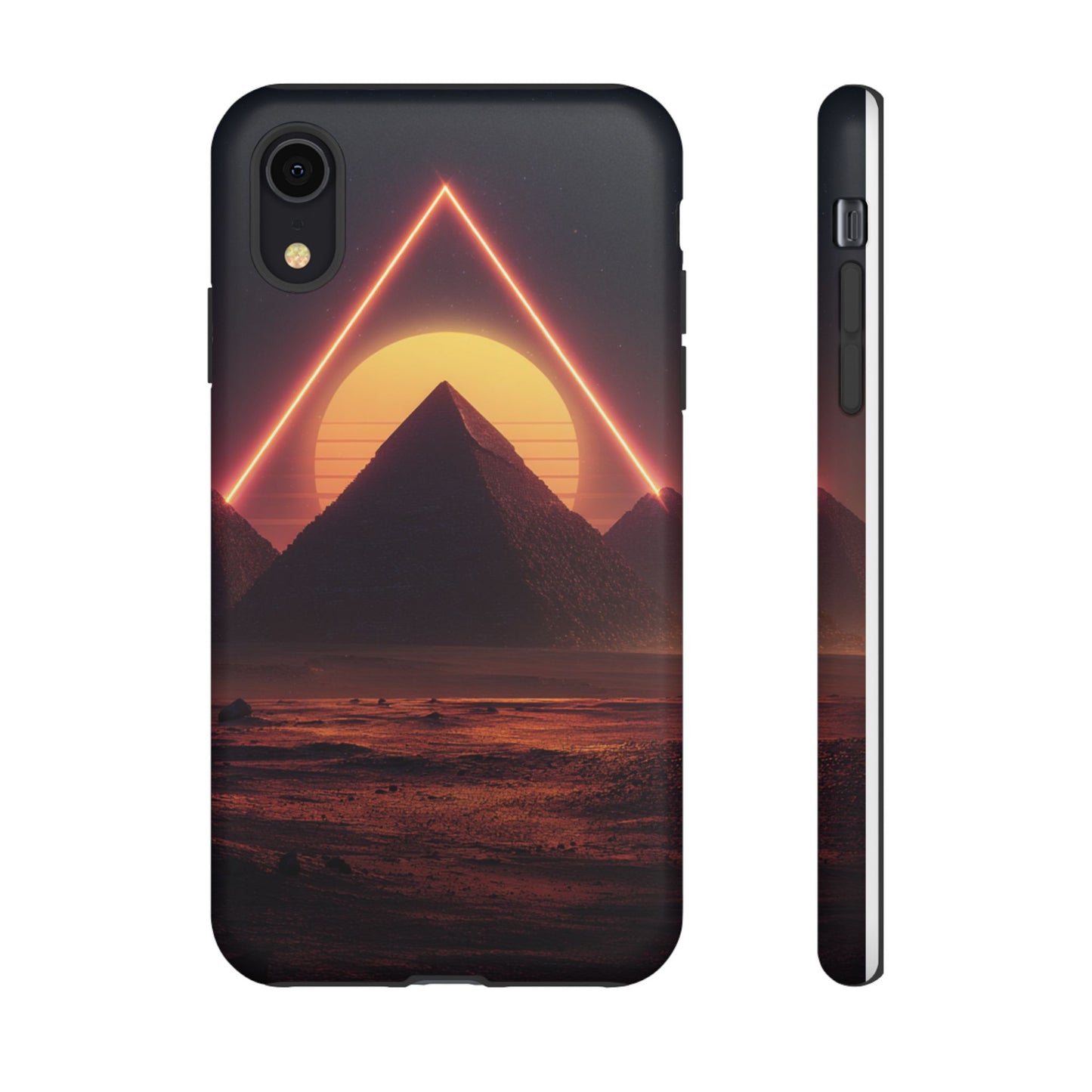 Retro Pyramid Sunset [TOUGH CASE]