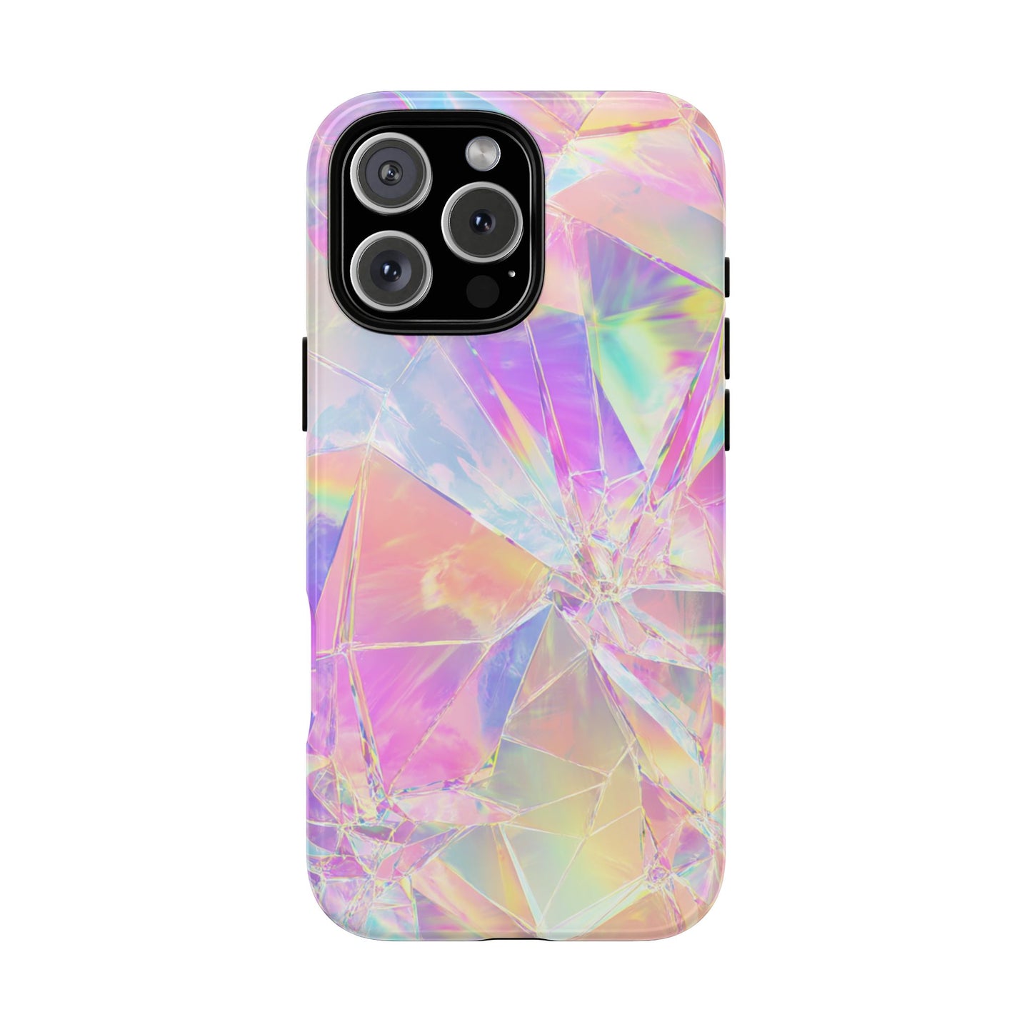 Iridescent Shards Phone Case (iPhone X - iPhone 17 Pro Max) [TOUGH CASE]