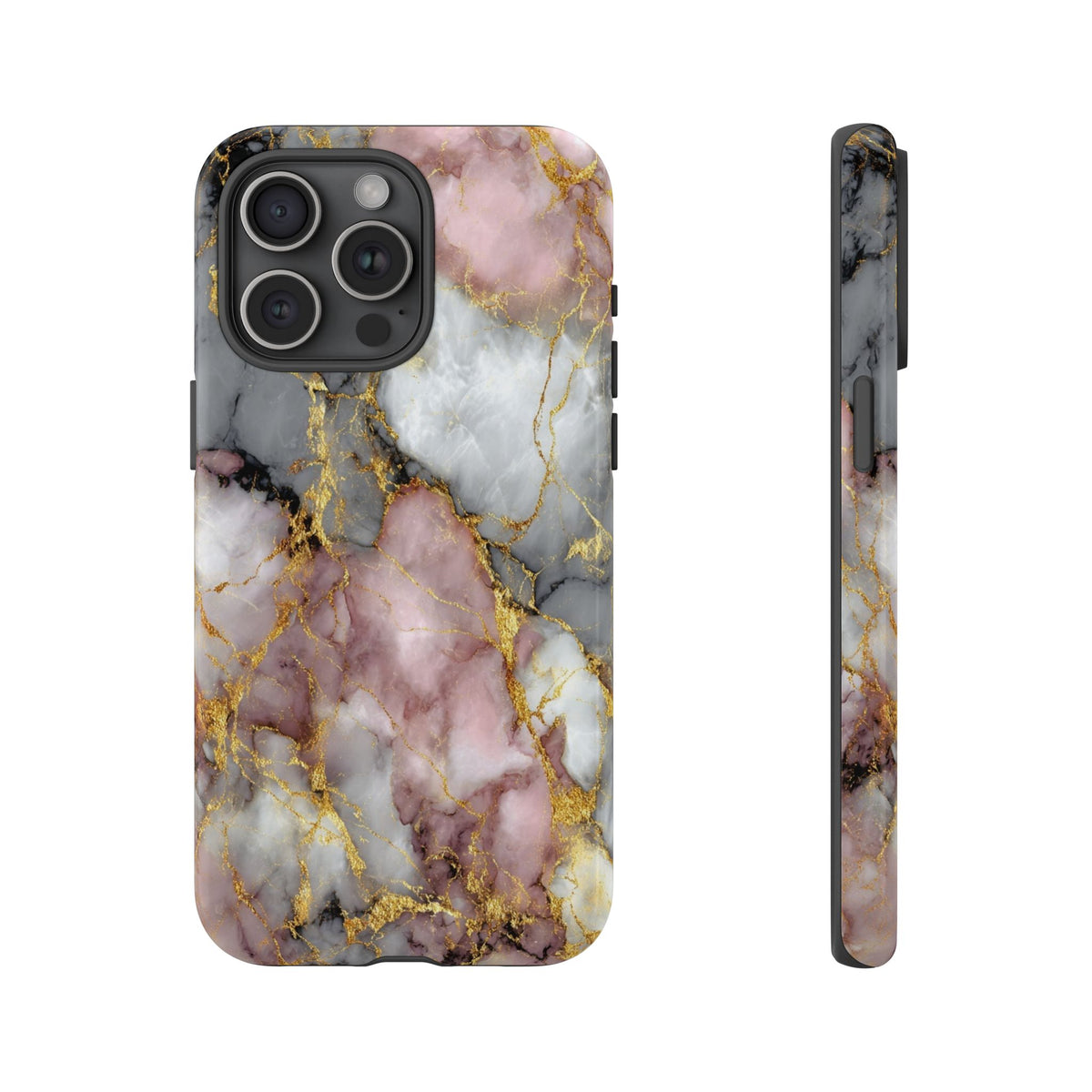 Rose & White Marble