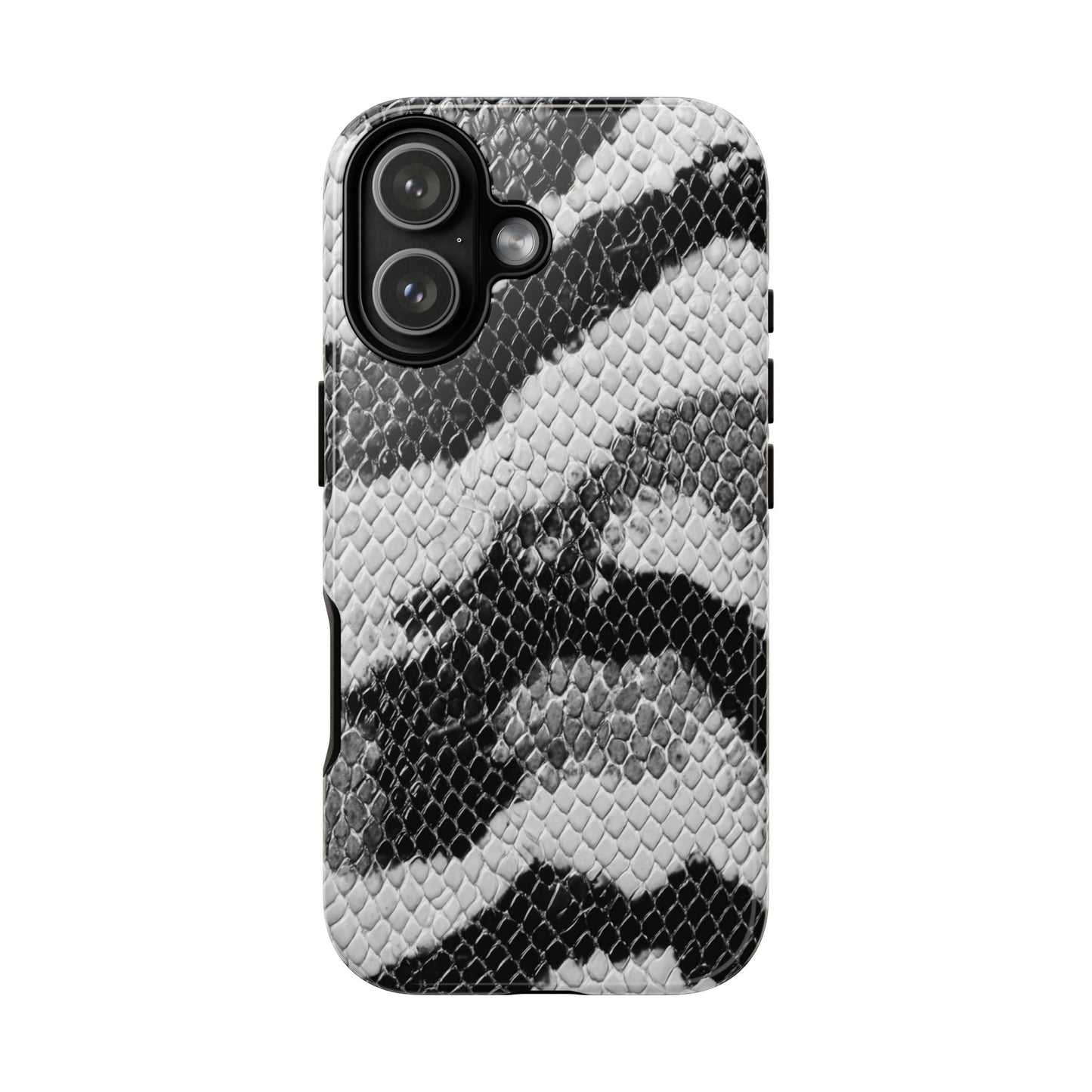 Black & White Snakeskin [TOUGH CASE]