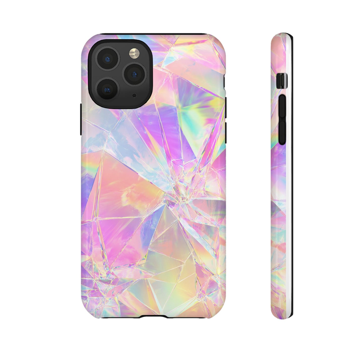 Iridescent Shards Phone Case (iPhone X - iPhone 17 Pro Max) [TOUGH CASE]