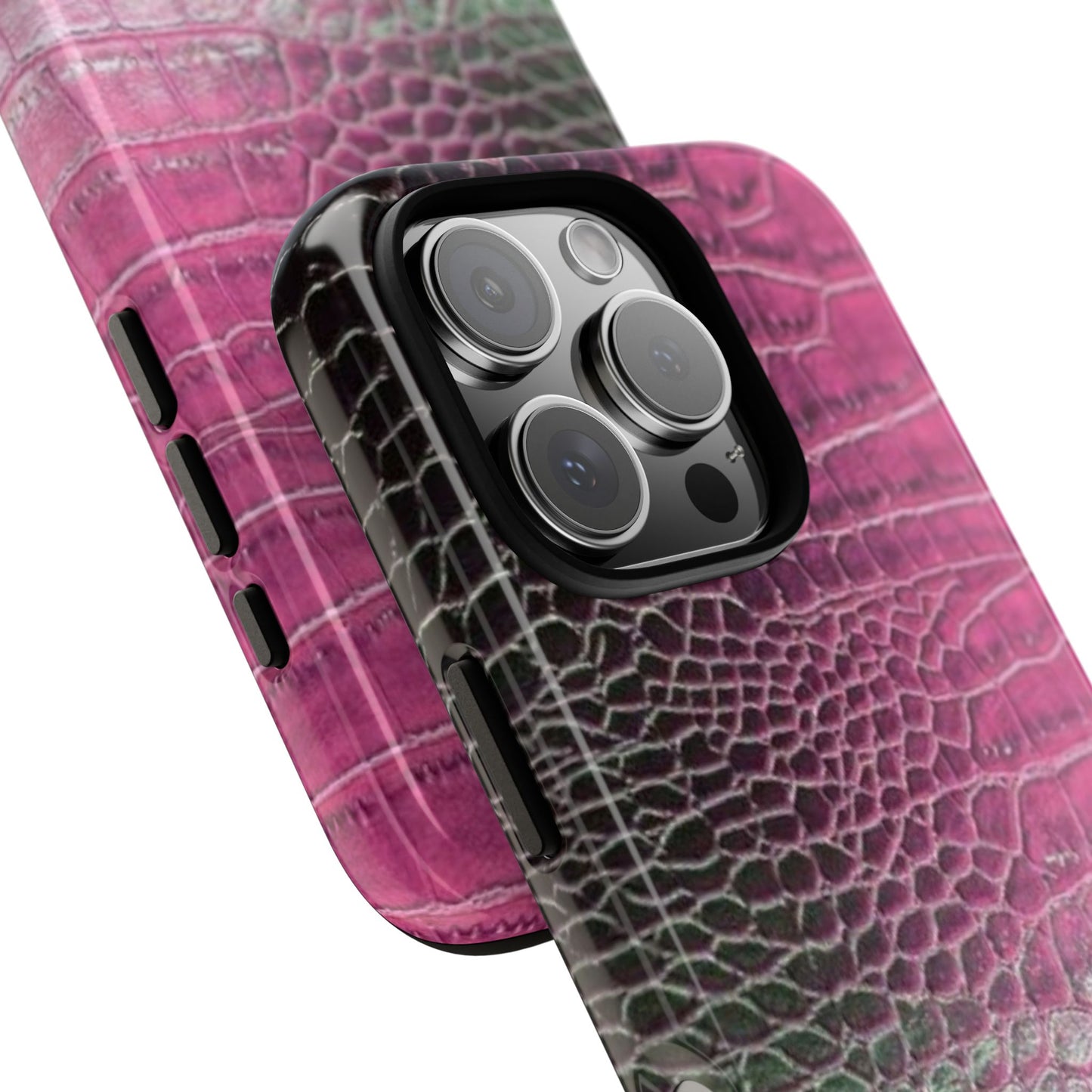 Purple Crocodile Leather [TOUGH CASE]