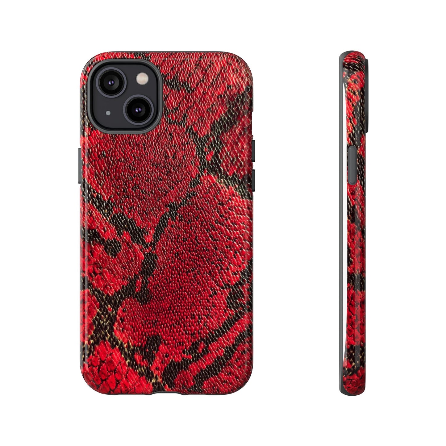 Red Snake Skin [TOUGH CASE]