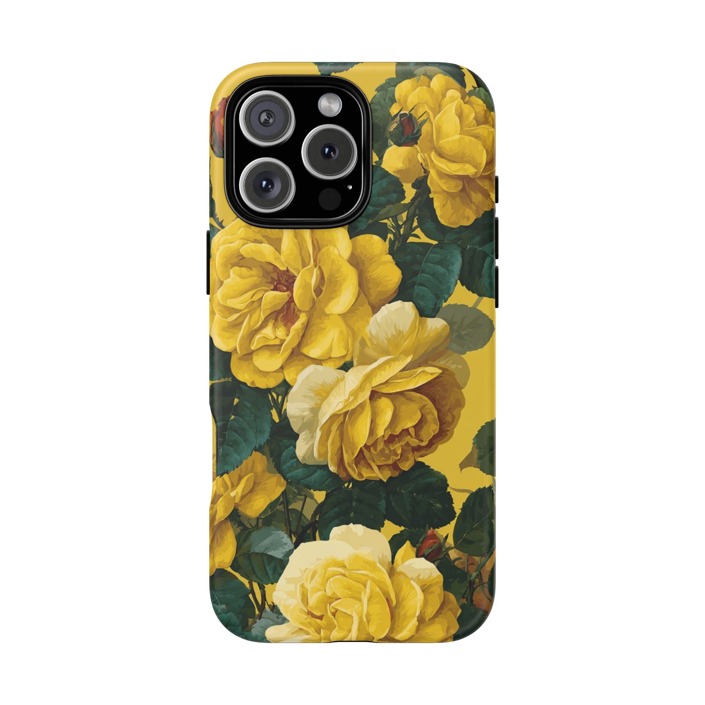 Floral Yellow Roses [TOUGH CASE]