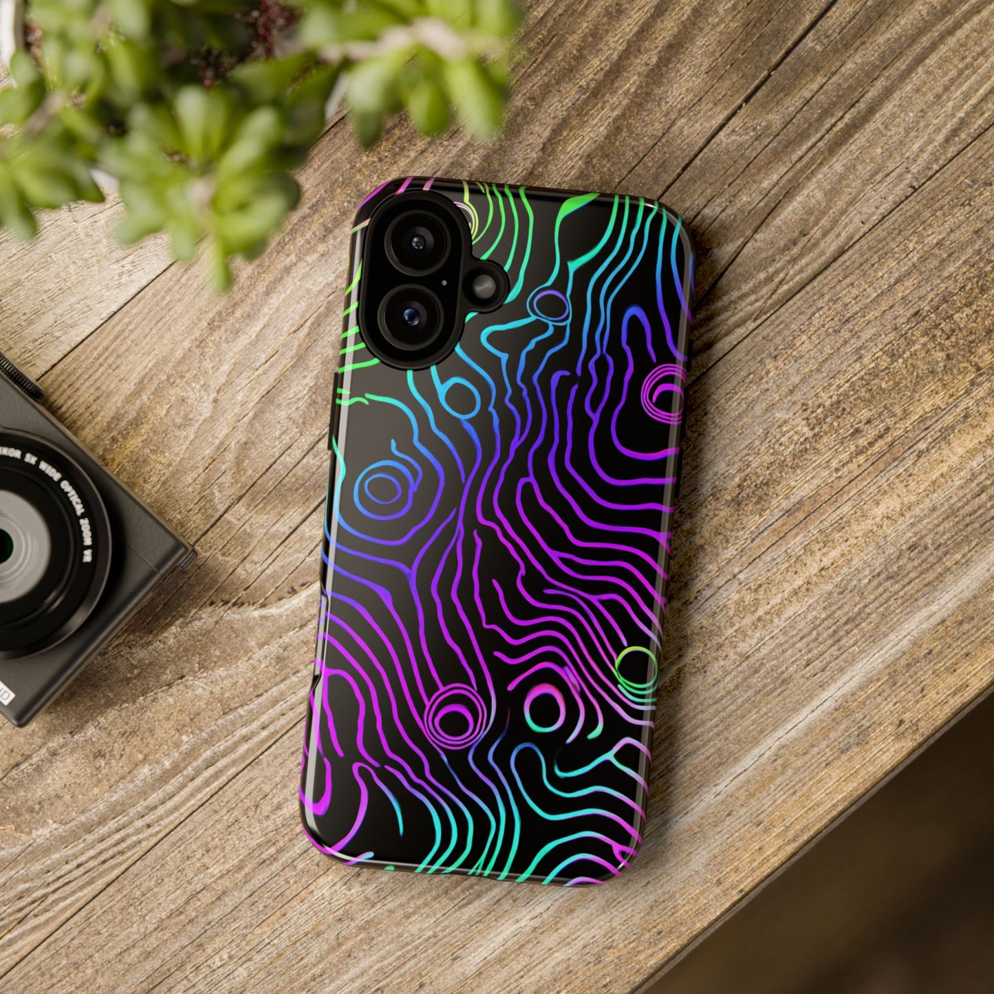 Topographic (iPhone X - iPhone 17 Pro Max) [TOUGH CASE]