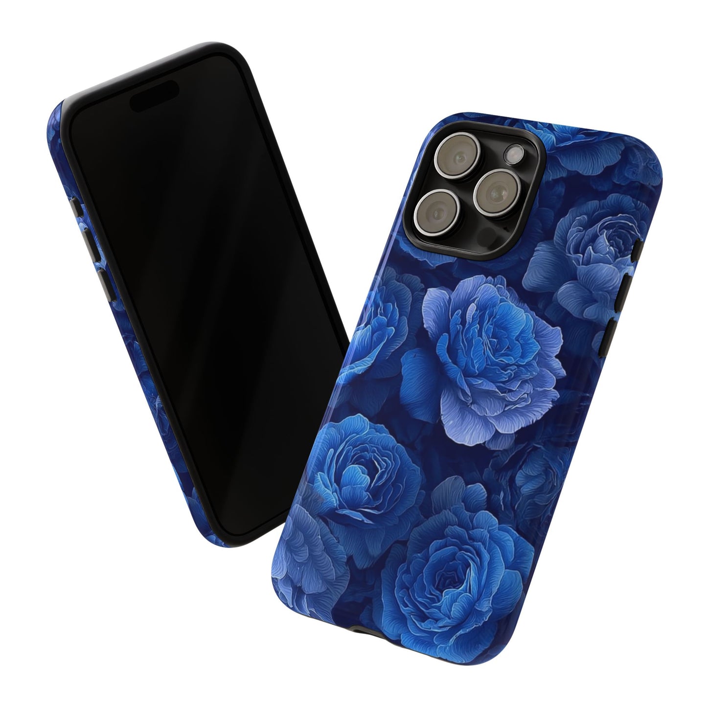 Floral Blue Roses [TOUGH CASE]