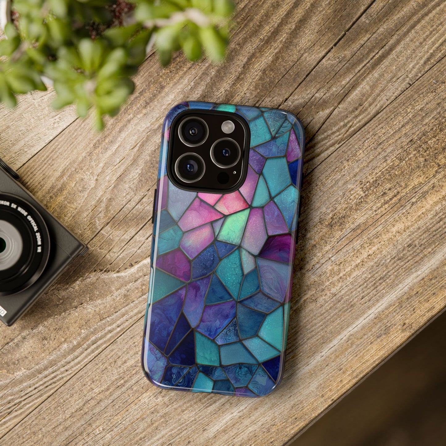 Stained Glass (iPhone X - iPhone 17 Pro Max) [TOUGH CASE]