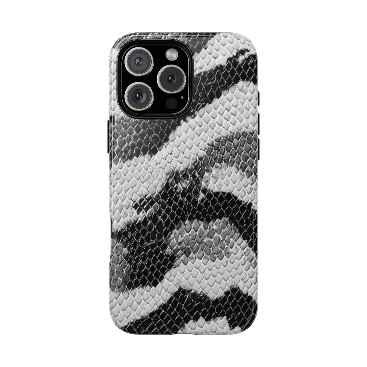 Black & White Snakeskin [TOUGH CASE]