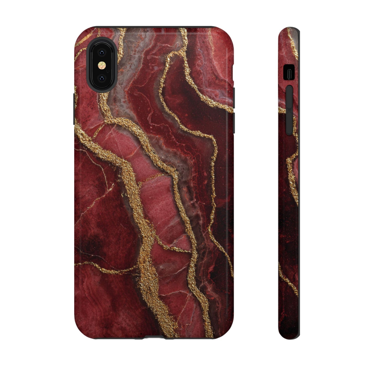 Red & Gold Marble [TOUGH CASE]