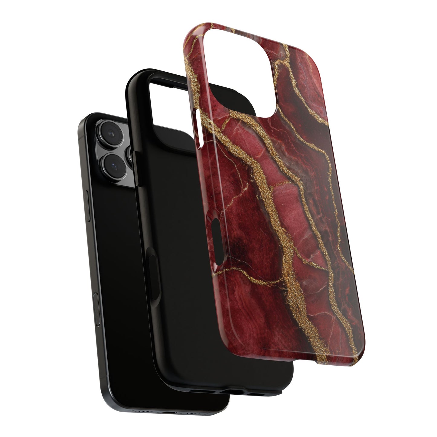 Red & Gold Marble [TOUGH CASE]