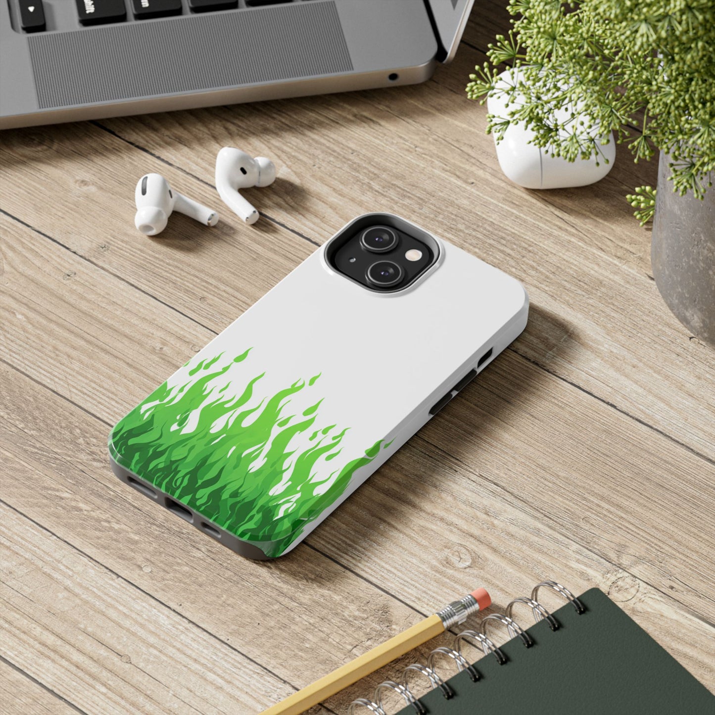 Green Flames [TOUGH CASE]