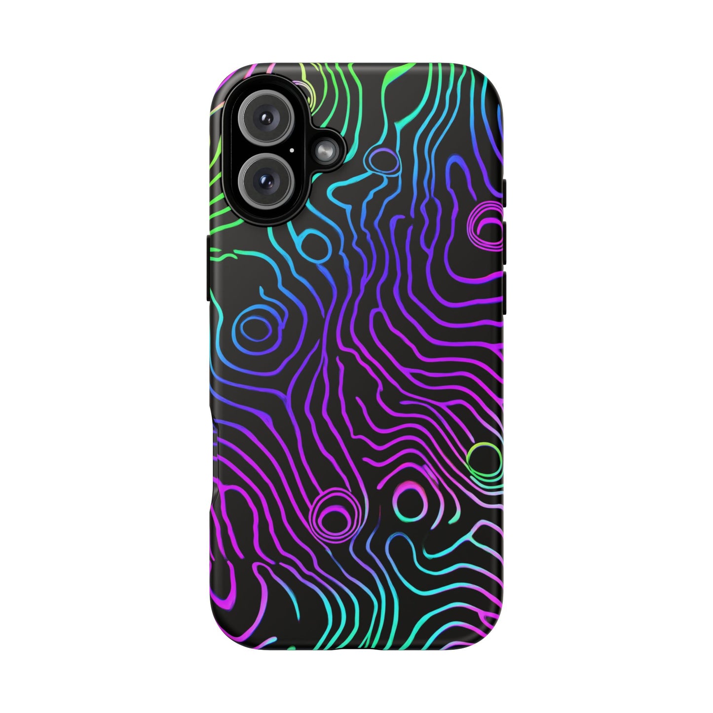 Topographic (iPhone X - iPhone 17 Pro Max) [TOUGH CASE]