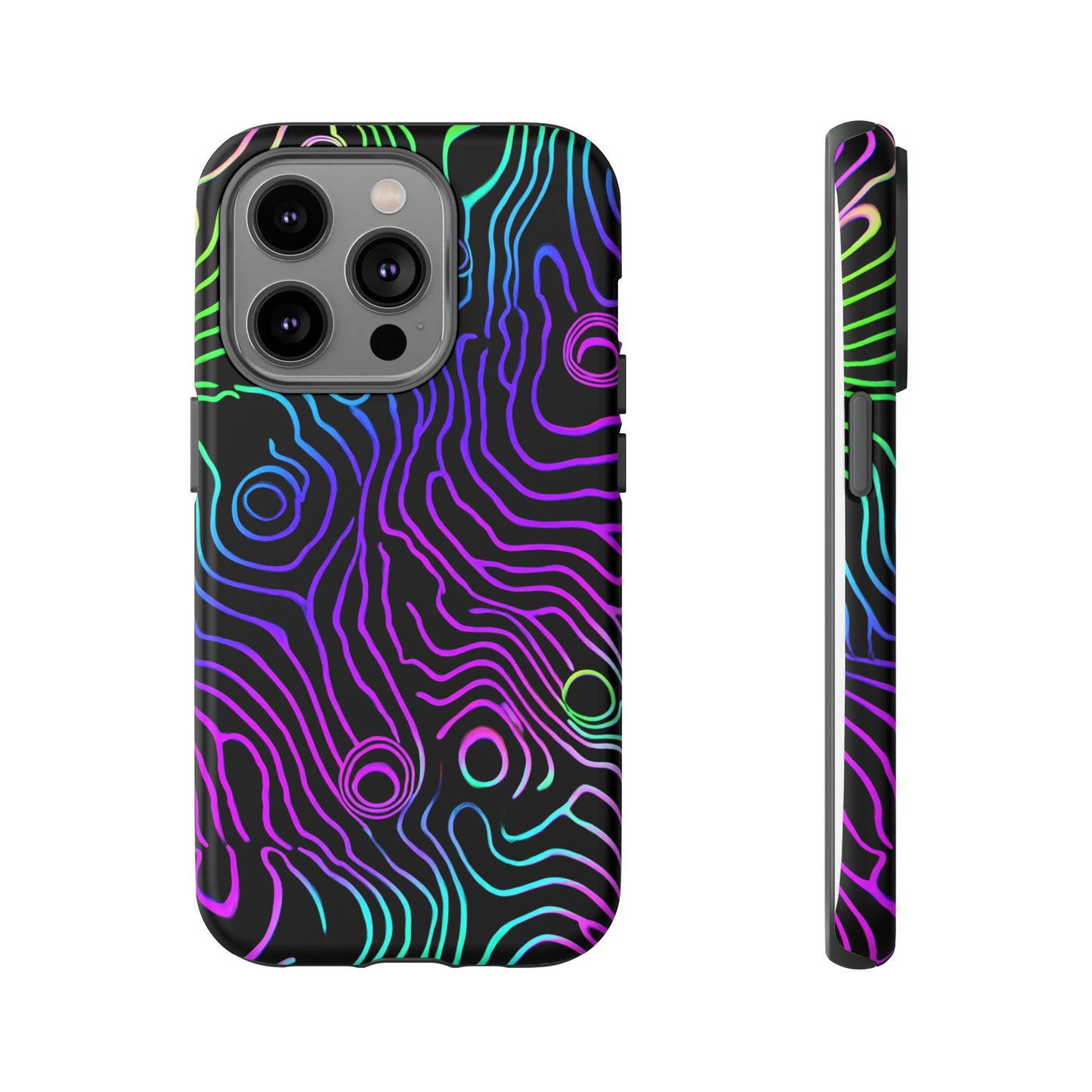 Topographic (iPhone X - iPhone 17 Pro Max) [TOUGH CASE]