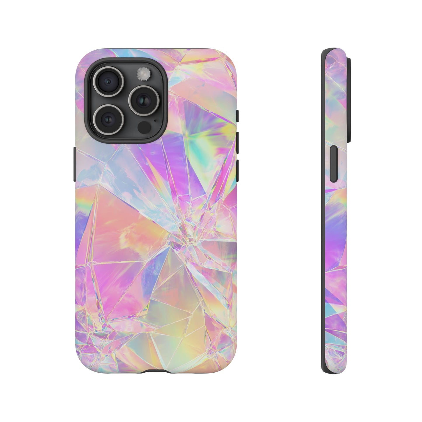 Iridescent Shards Phone Case (iPhone X - iPhone 17 Pro Max) [TOUGH CASE]