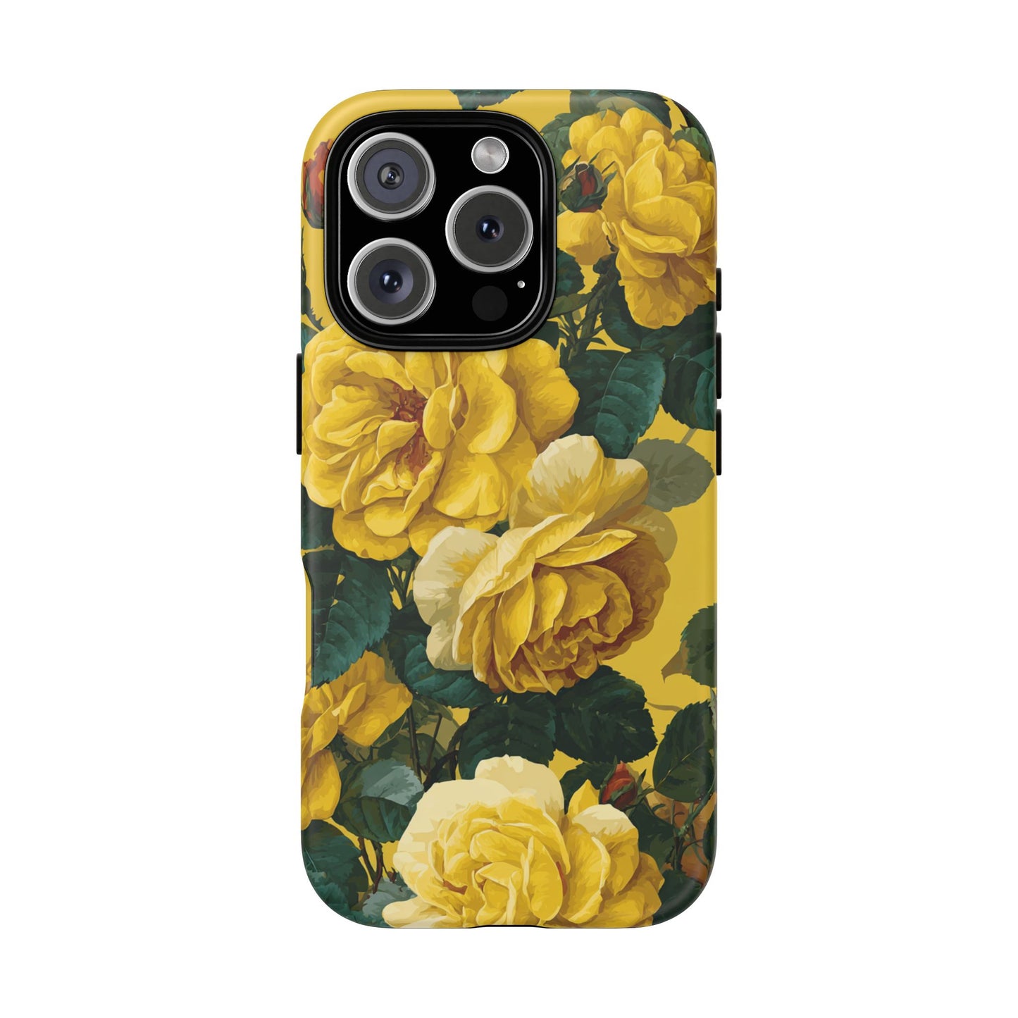 Floral Yellow Roses [TOUGH CASE]