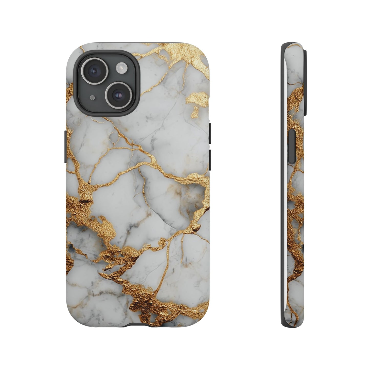White & Gold Marble [TOUGH CASE]