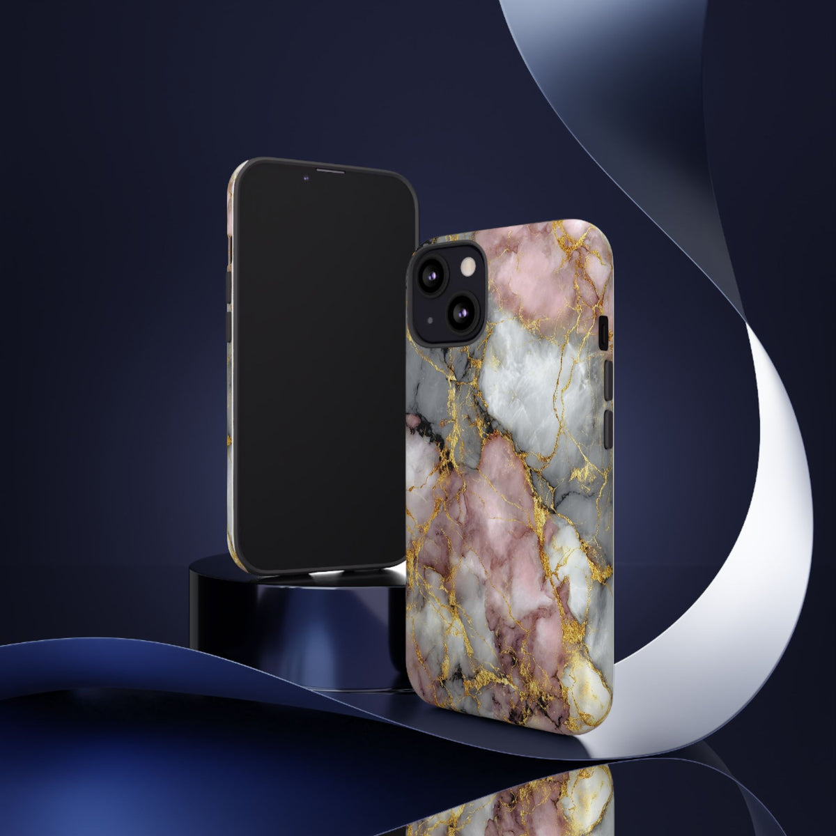 Rose & White Marble