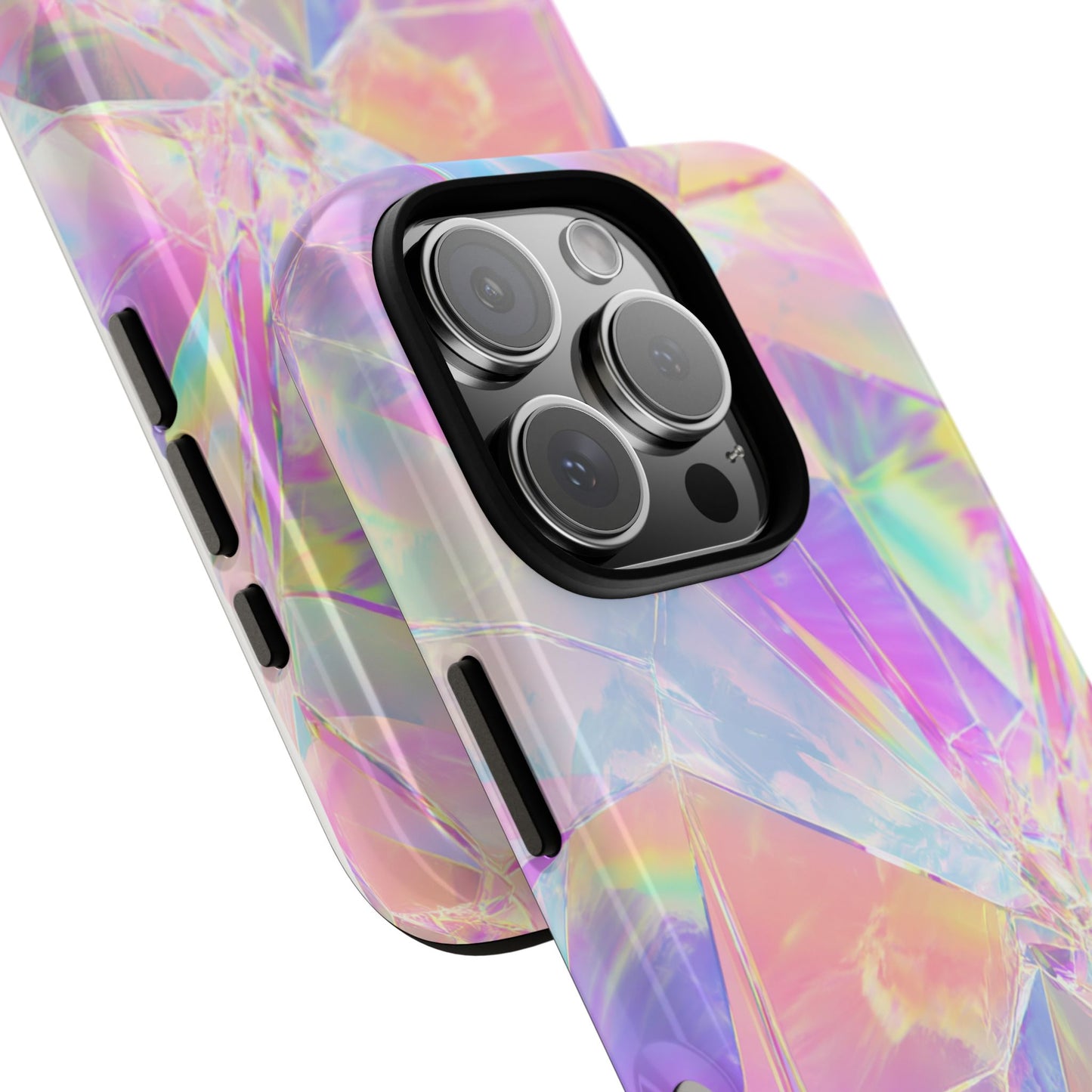 Iridescent Shards Phone Case (iPhone X - iPhone 17 Pro Max) [TOUGH CASE]