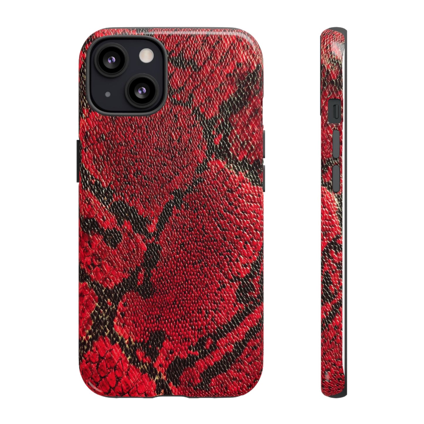 Red Snake Skin [TOUGH CASE]