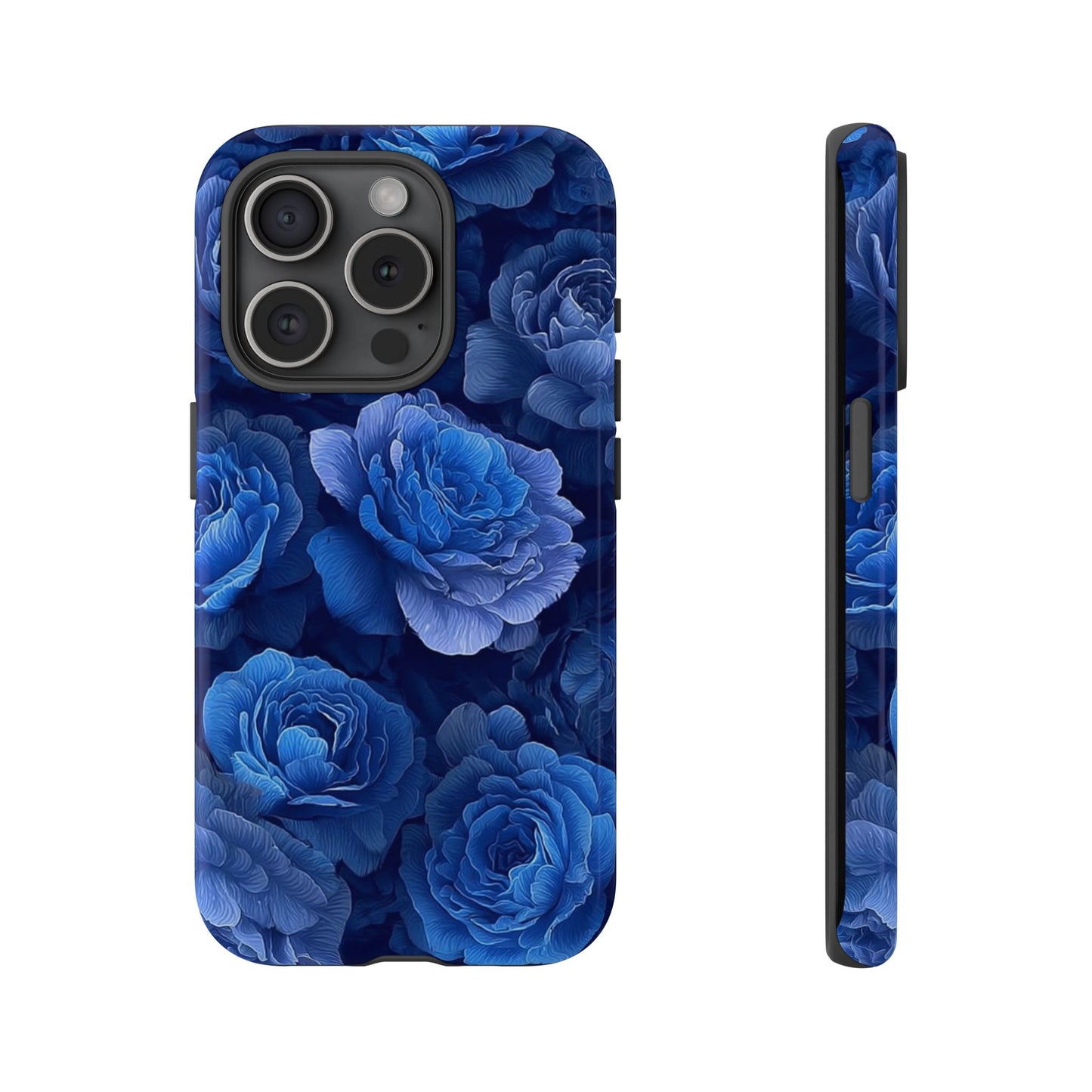 Floral Blue Roses [TOUGH CASE]
