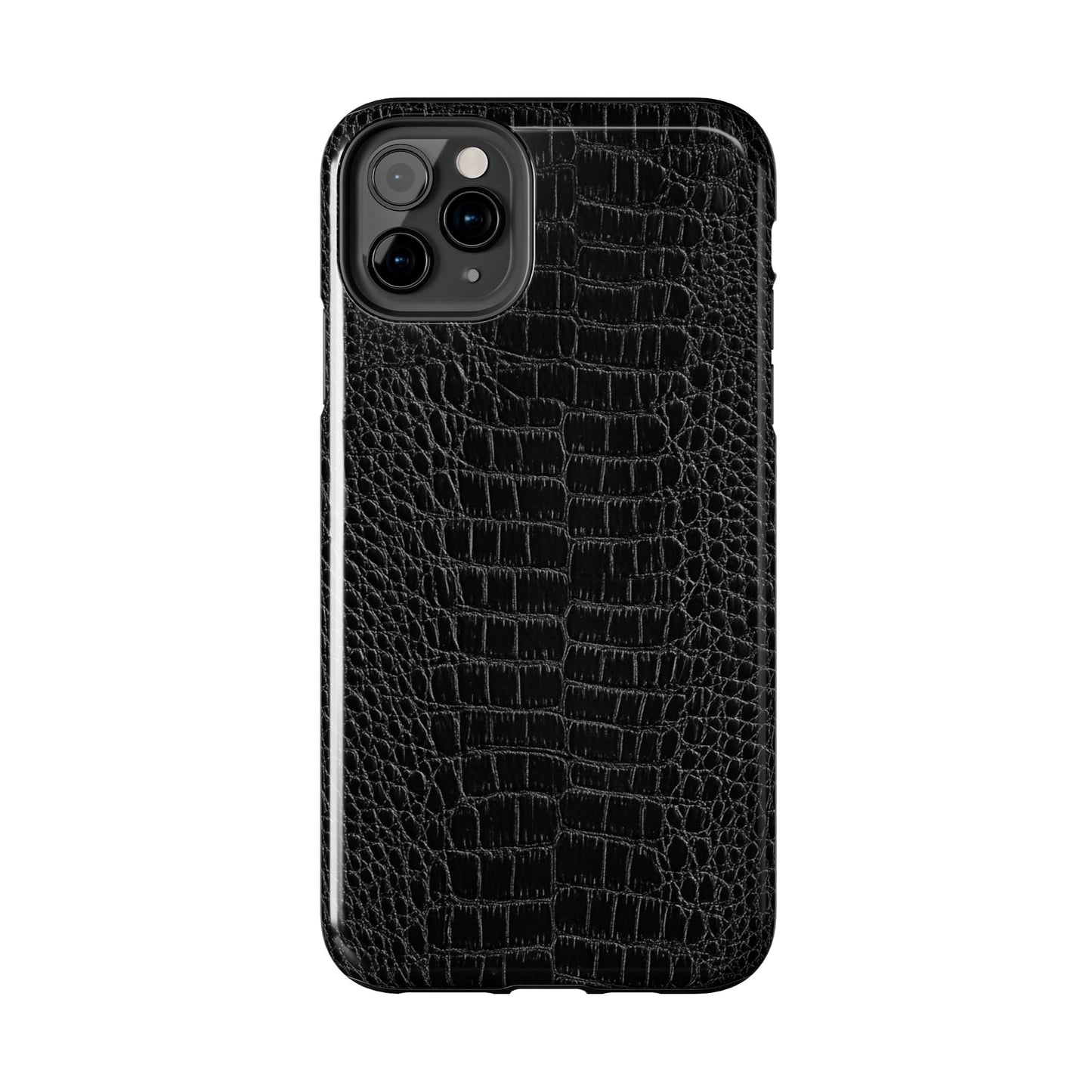 Black Crocodile Skin