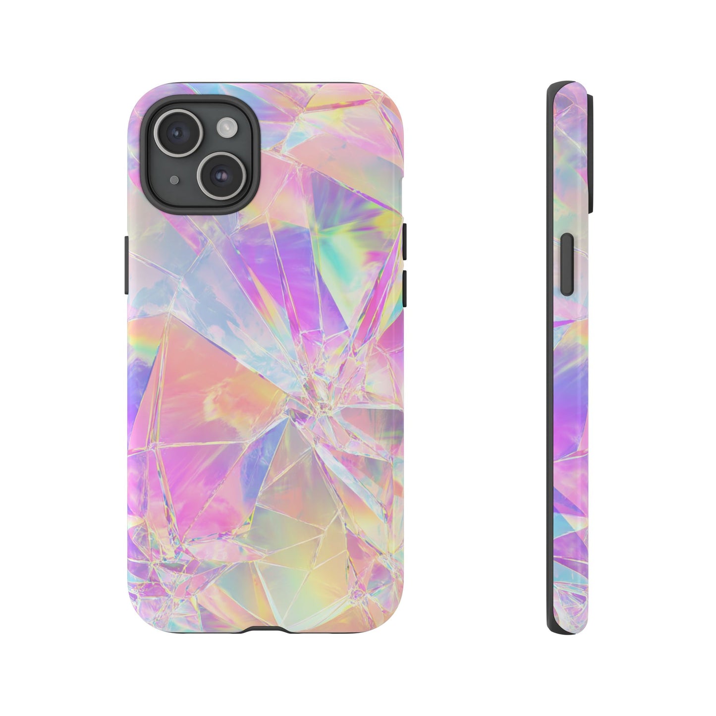 Iridescent Shards Phone Case (iPhone X - iPhone 17 Pro Max) [TOUGH CASE]