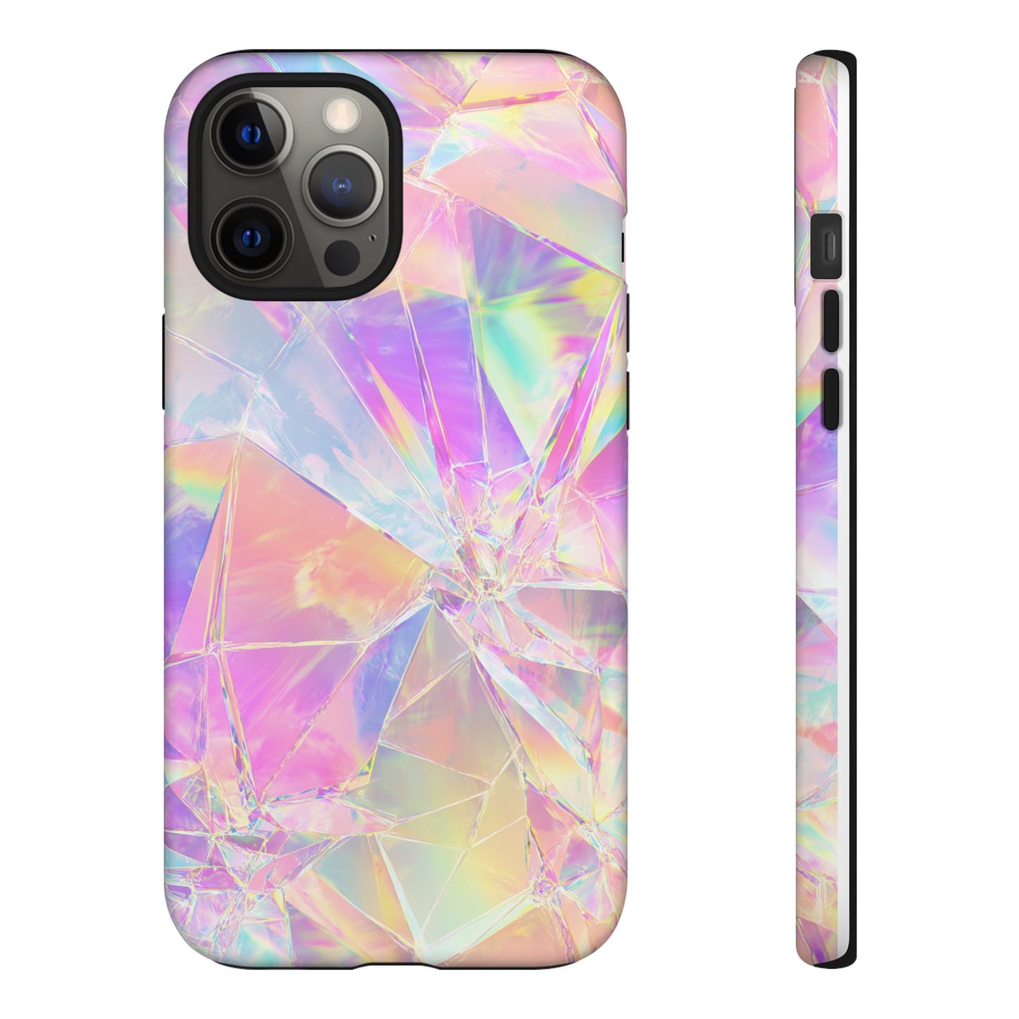 Iridescent Shards Phone Case (iPhone X - iPhone 17 Pro Max) [TOUGH CASE]