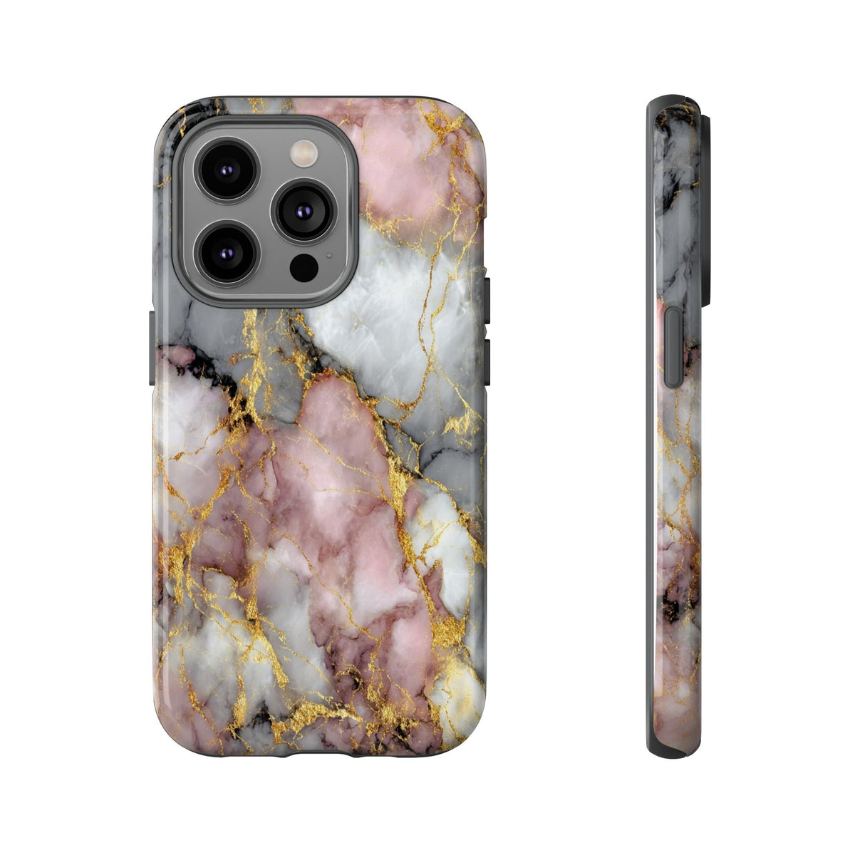 Rose & White Marble