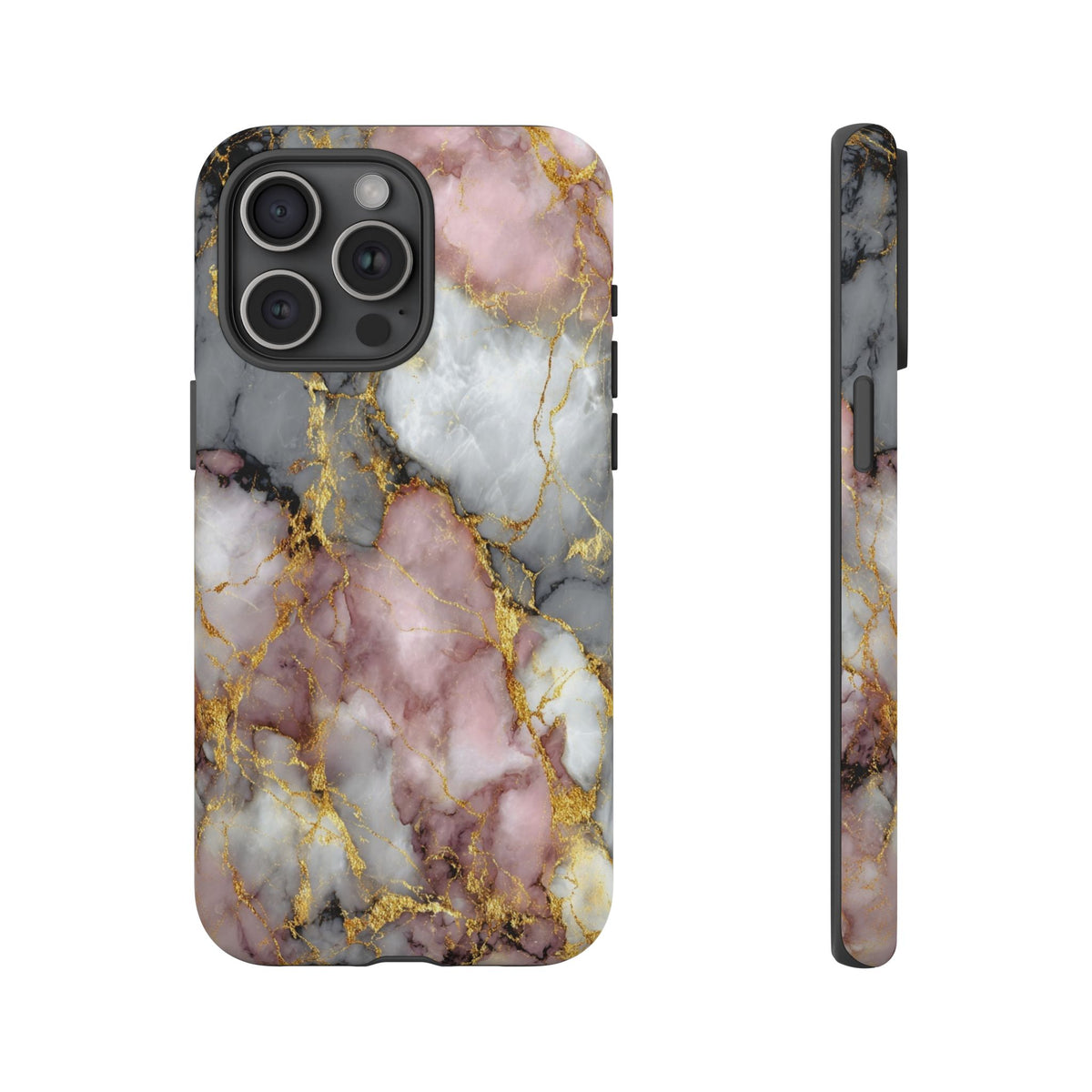 Rose & White Marble