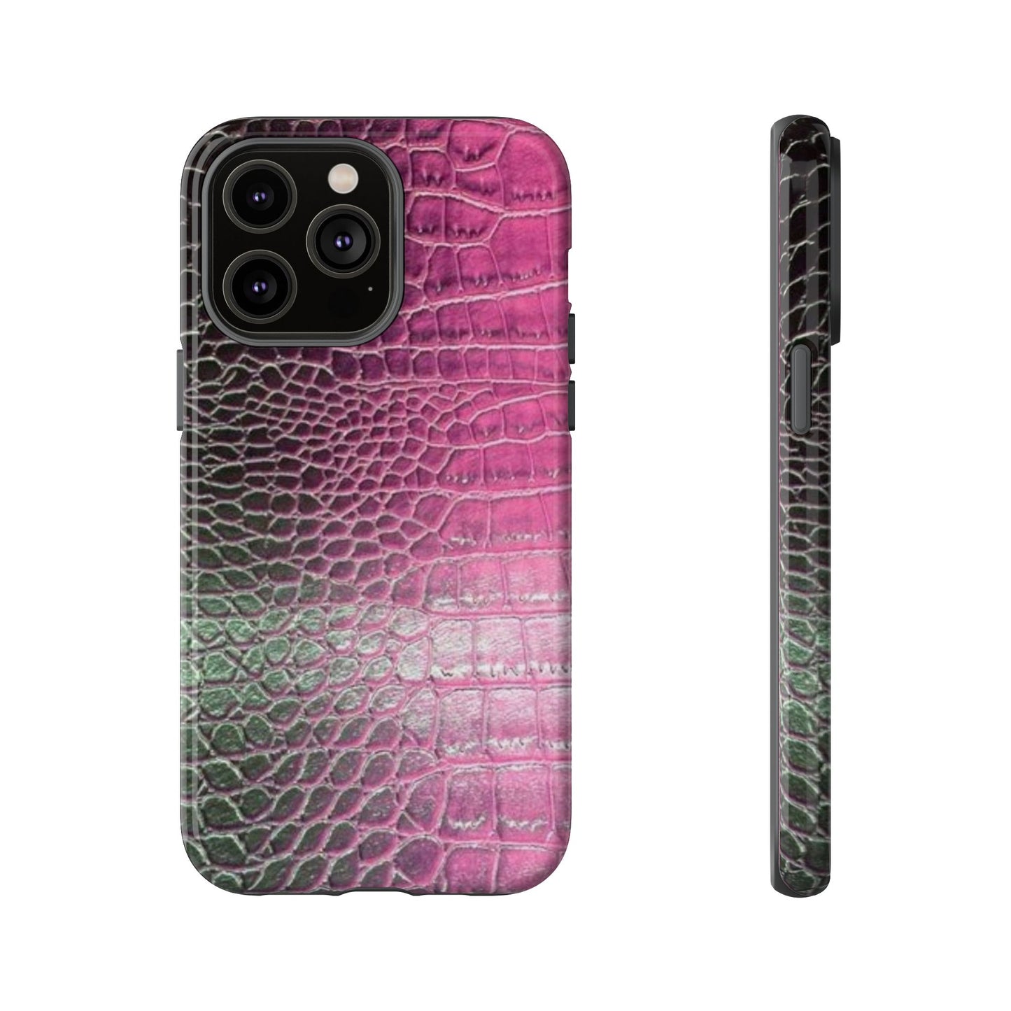 Purple Crocodile Leather [TOUGH CASE]
