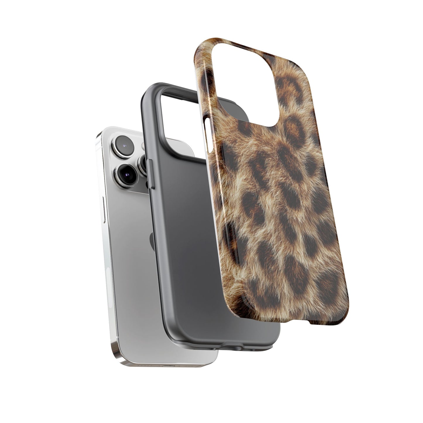 Leopard Print (iPhone X - iPhone 17 Pro Max) [TOUGH CASE]