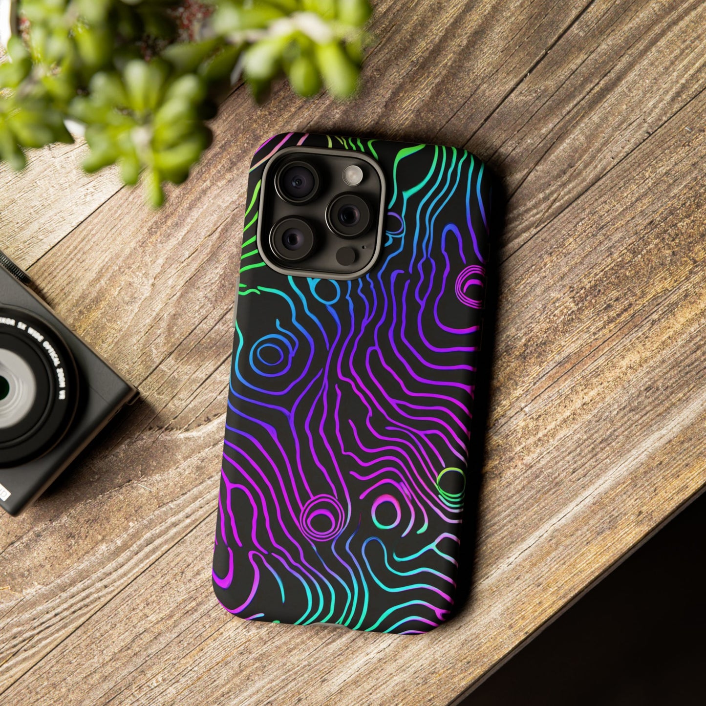 Topographic (iPhone X - iPhone 17 Pro Max) [TOUGH CASE]