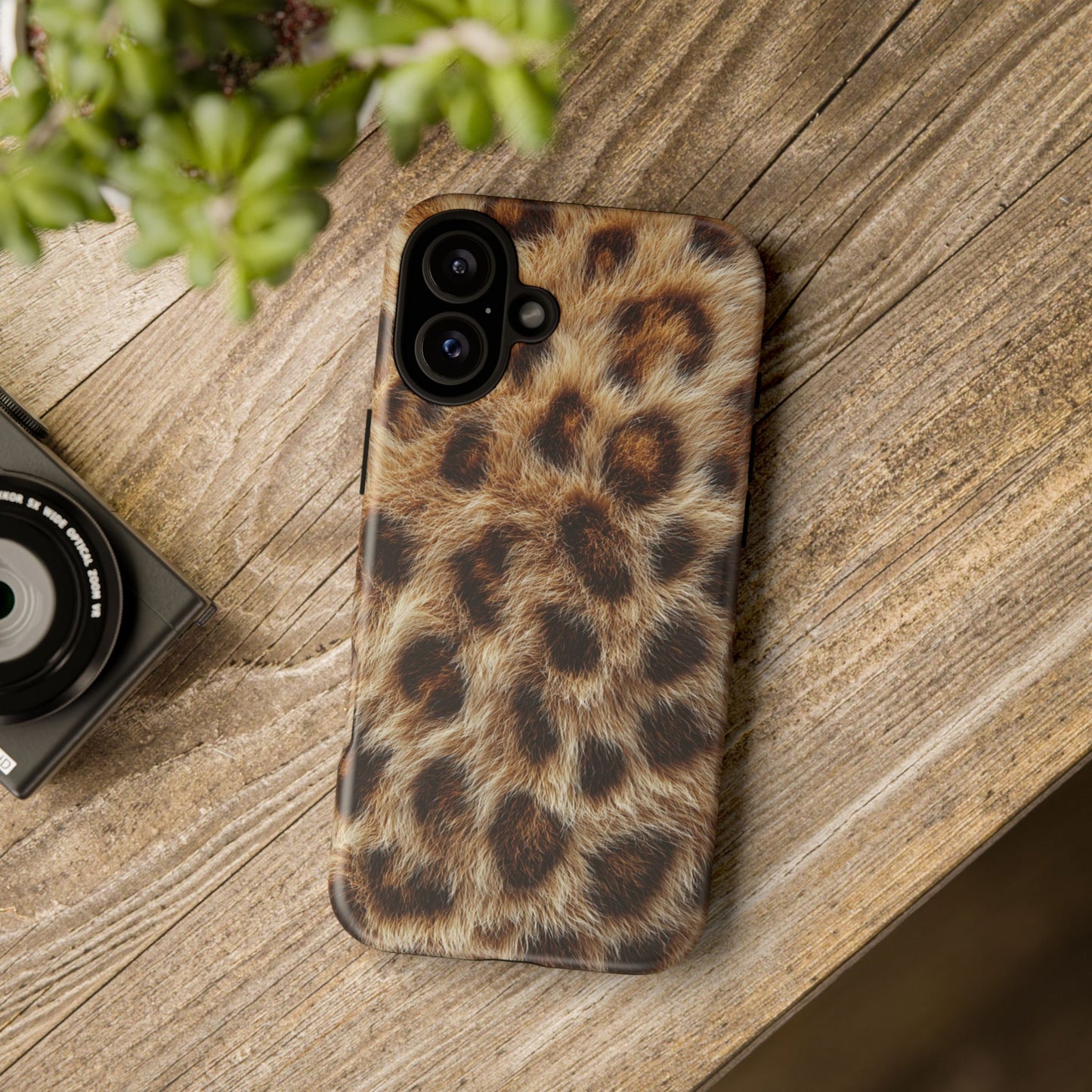 Leopard Print (iPhone X - iPhone 17 Pro Max) [TOUGH CASE]