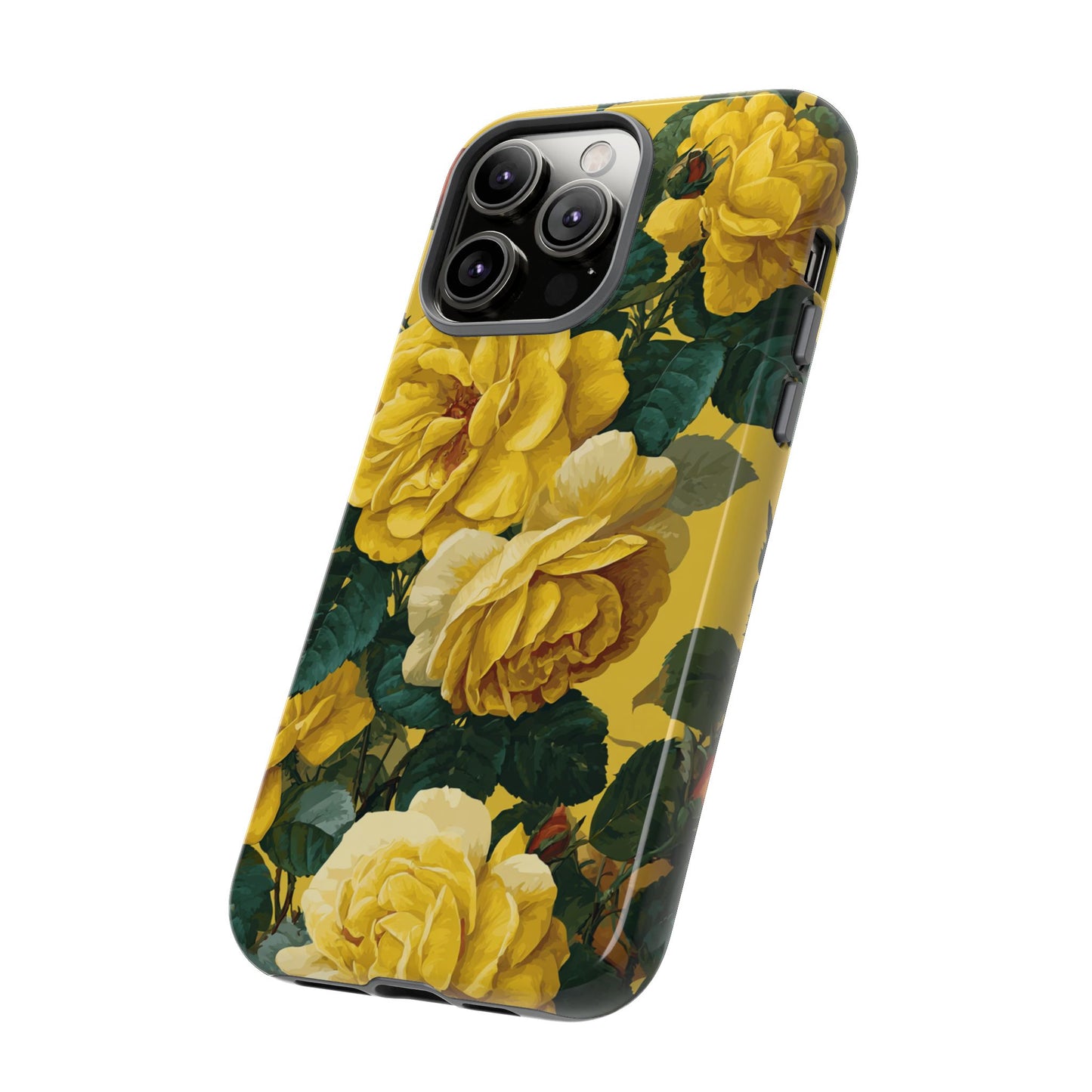 Floral Yellow Roses [TOUGH CASE]