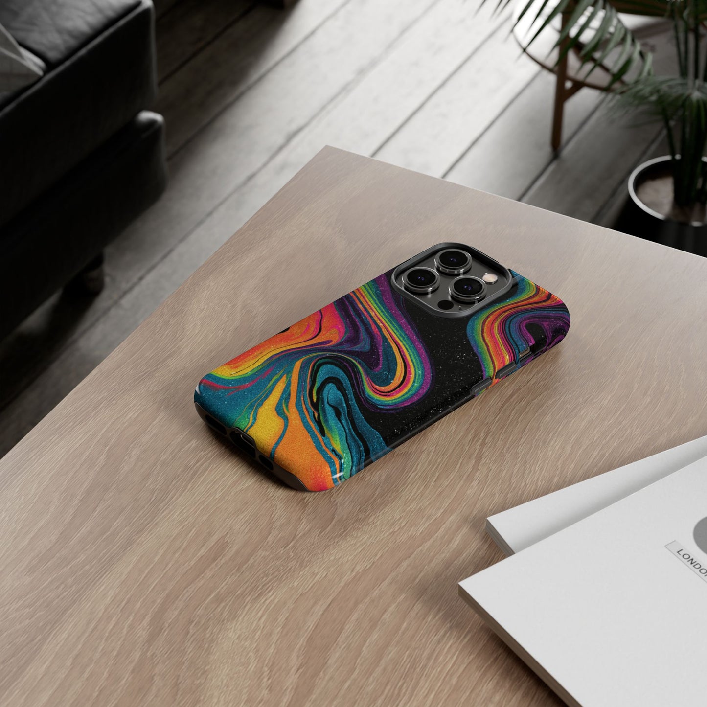 Rainbow Swirls [TOUGH CASE]