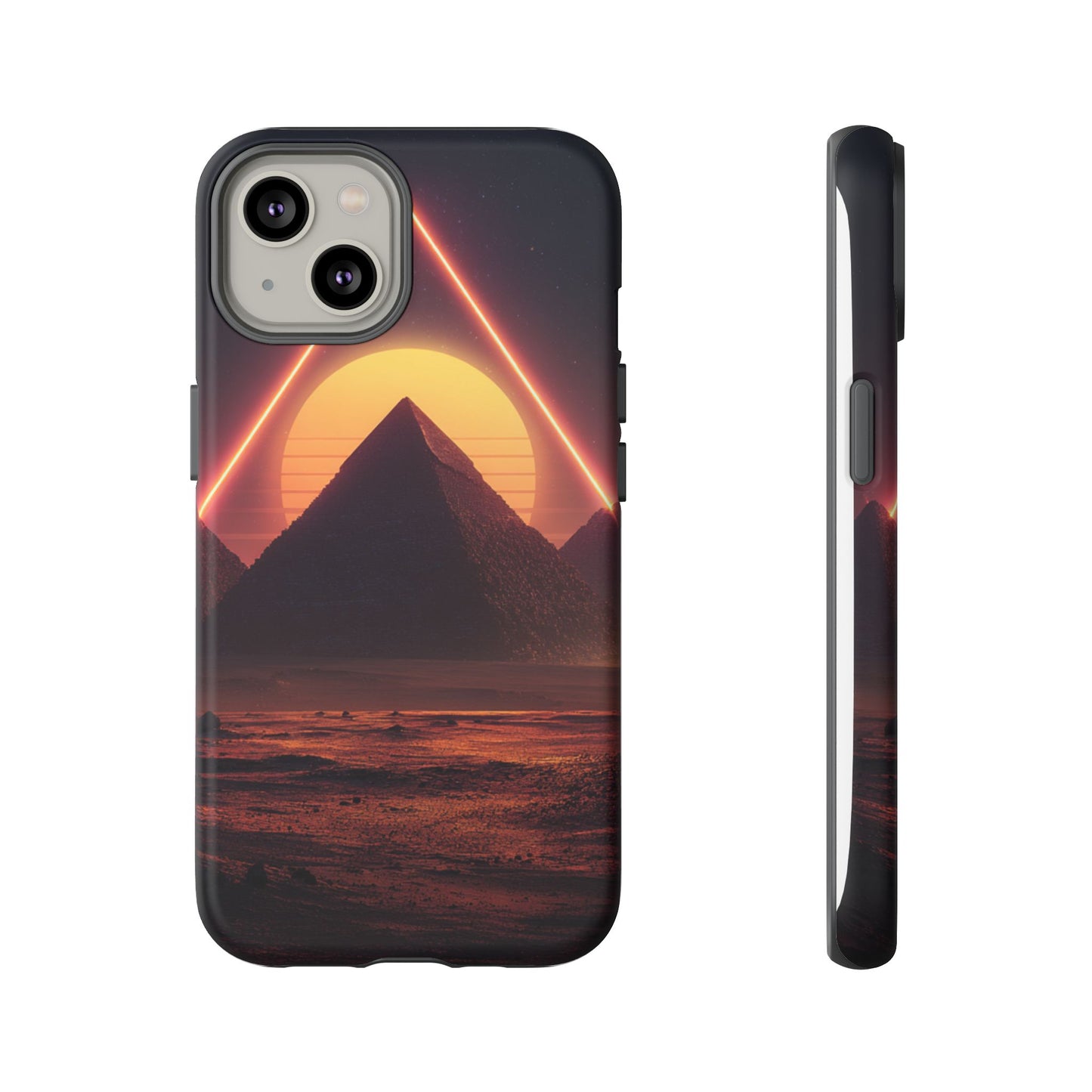Retro Pyramid Sunset [TOUGH CASE]