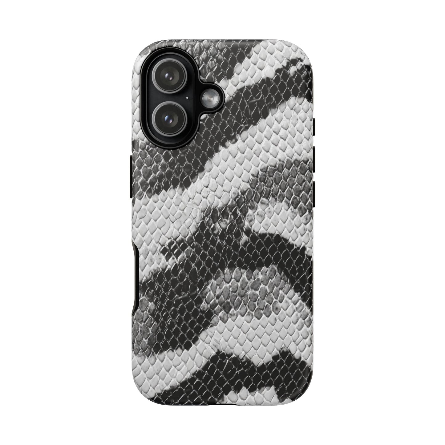 Black & White Snakeskin [TOUGH CASE]