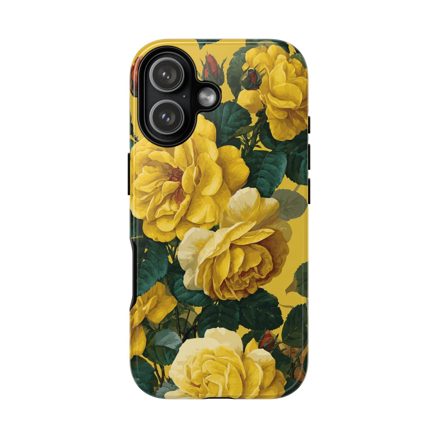 Floral Yellow Roses [TOUGH CASE]