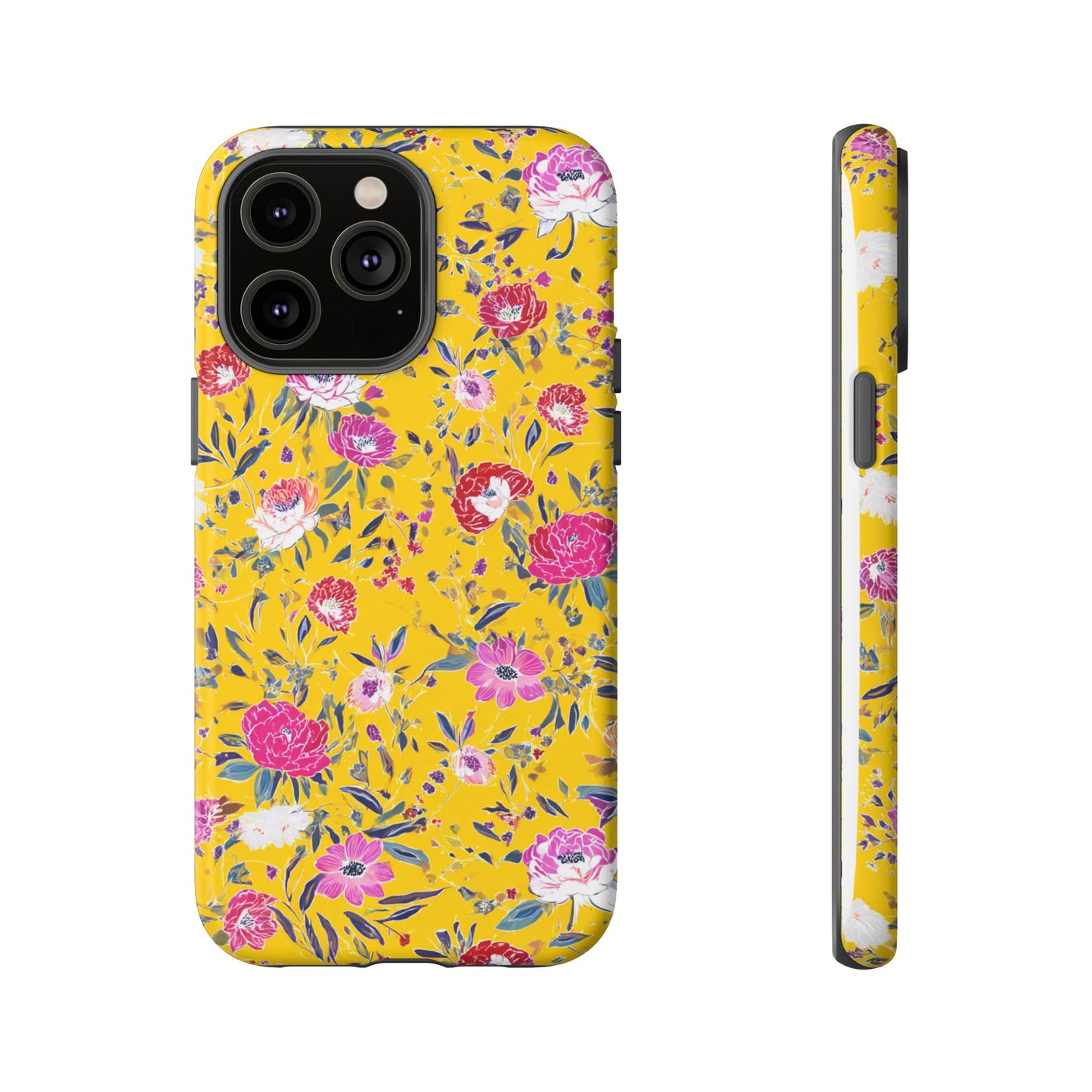 Floral 01 (iPhone X - iPhone 17 Pro Max) [TOUGH CASE]