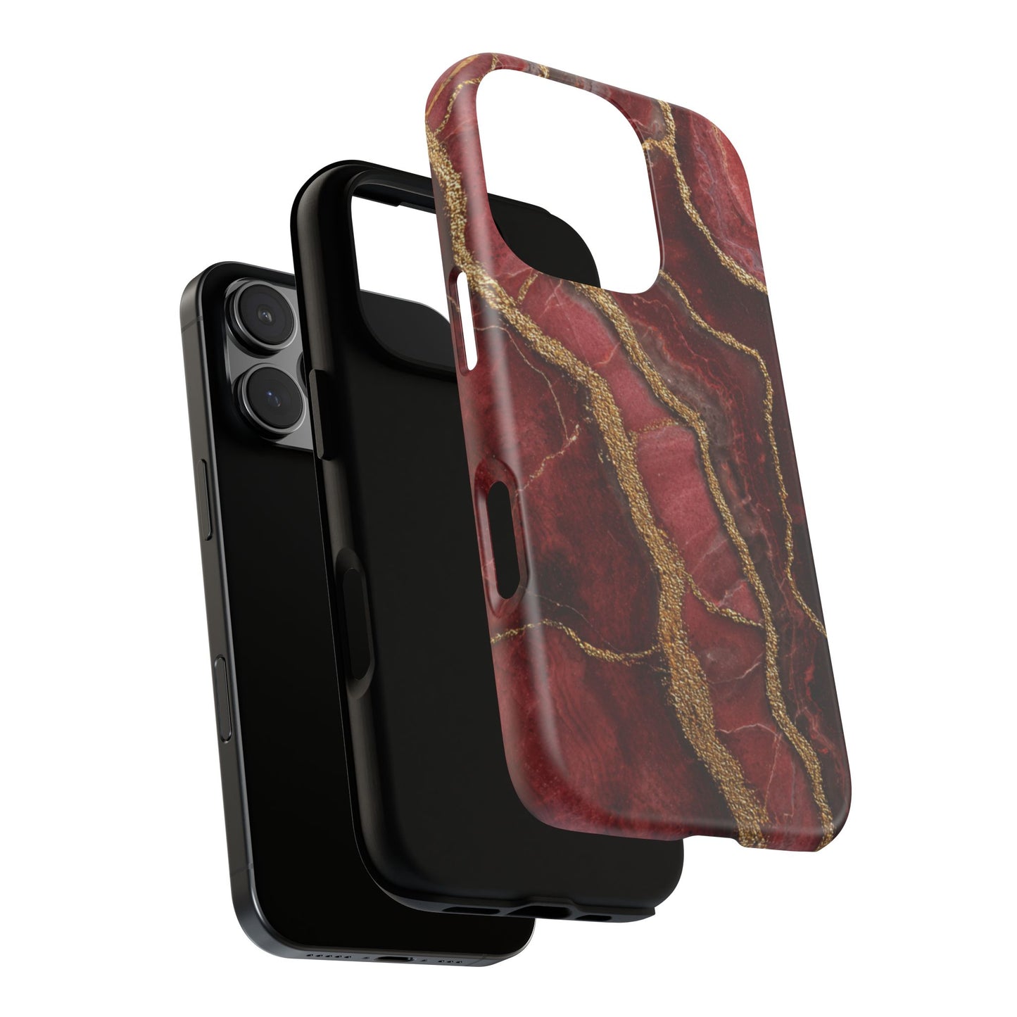 Red & Gold Marble [TOUGH CASE]