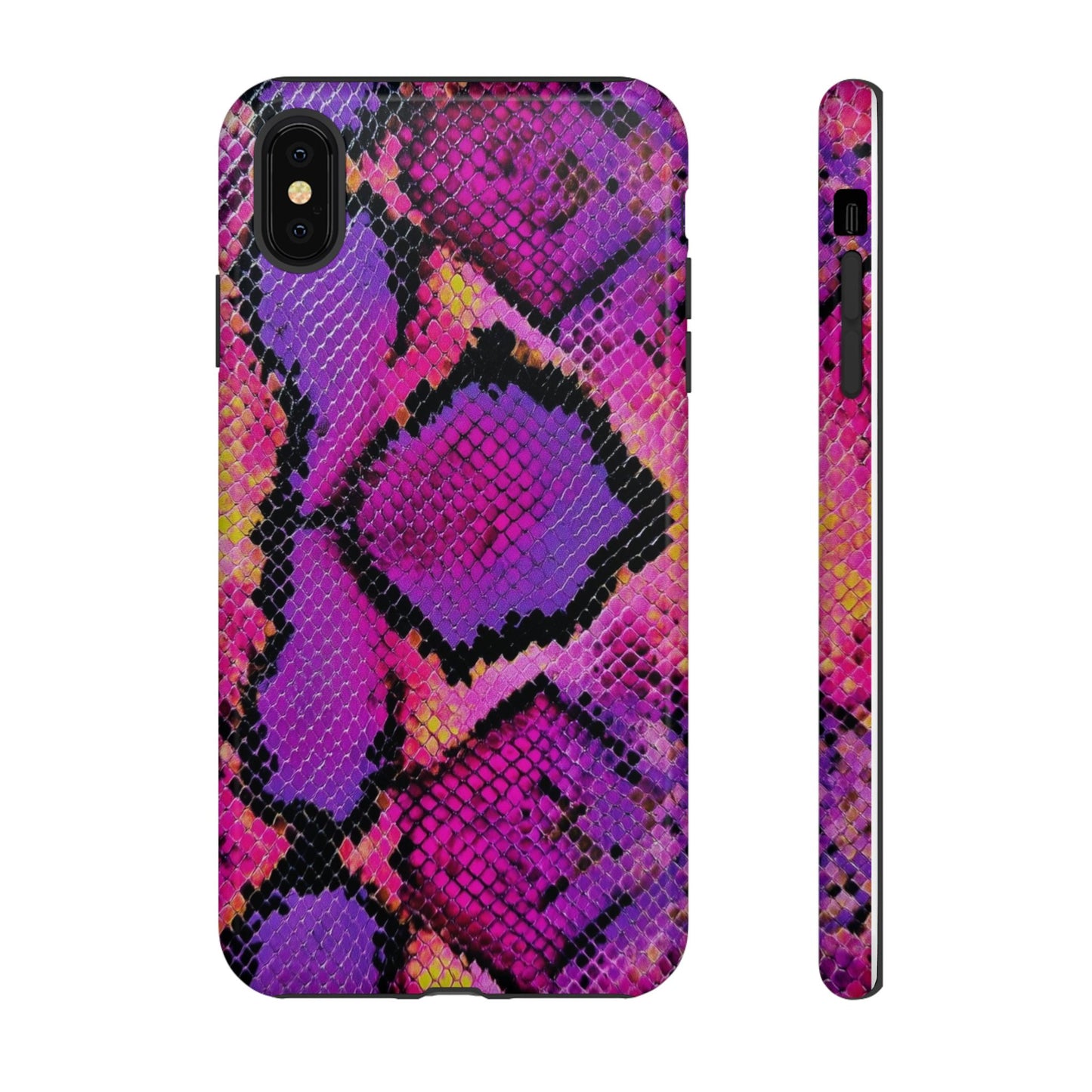 Purple Pink Snake Skin [TOUGH CASE]