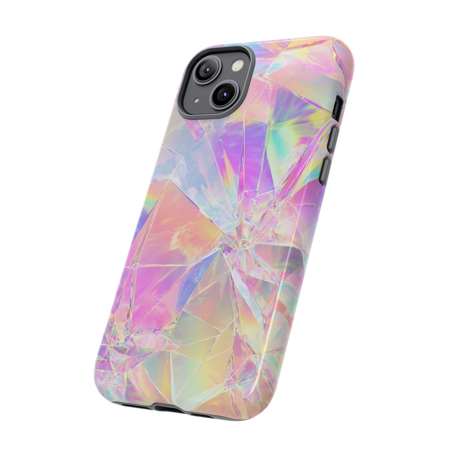 Iridescent Shards Phone Case (iPhone X - iPhone 17 Pro Max) [TOUGH CASE]